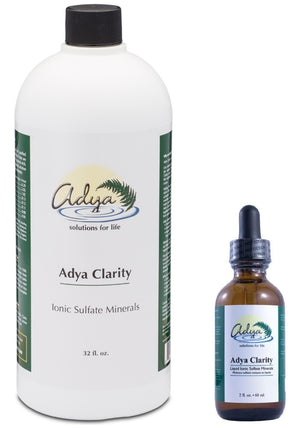 Adya Clarity ® Liquid Ionic Minerals 2oz & 32oz Sizes