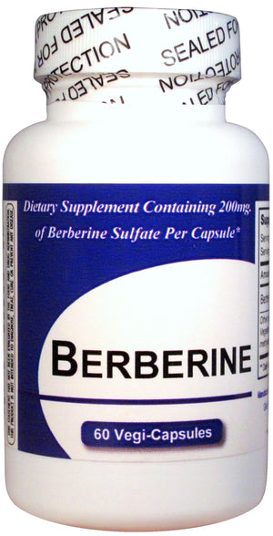 Berberine Sulfate Dietary Supplement (60 Capsules)