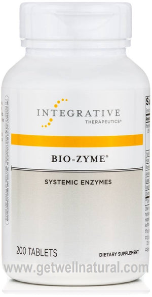 Bio-Zyme Mega-Strength Digestive & Systemic Enzyme Supplement (200 Tablets) Biozyme (BIOZ3)