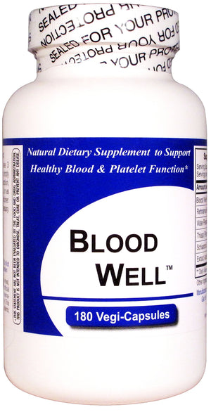 Blood Well (180 Capsules Per Bottle)