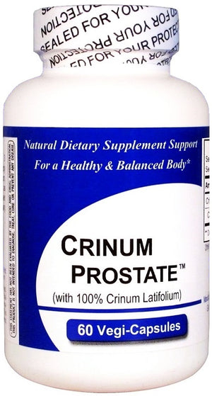 Crinum Prostate -  60 High Potency Vegi Caps 100% Vietnamese Crinum Latifolium Concentrated Full Spectrum Extract 1000mg Per Serving