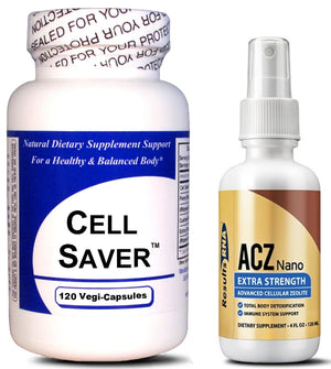 Detox Kit (1 Cell Saver, 1 ACZ Nano Zeolite Liquid)