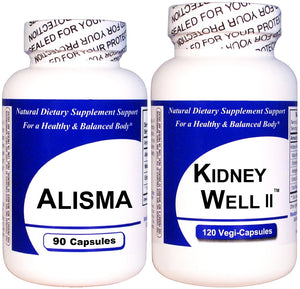 Kidney Health Kit #2 (1 Kidney Well II, 1 Alisma)