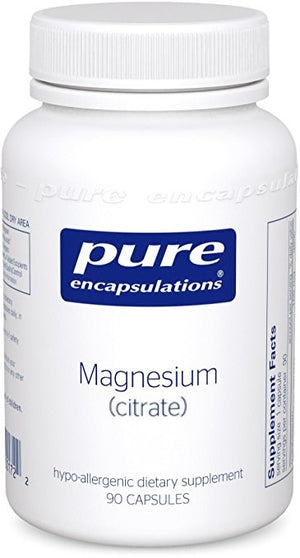 Magnesium (citrate) 150mg, vcaps (MAG47) by Pure Encapsulations