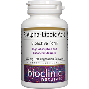 R-Alpha-Lipoic Acid 100mg (60 vcaps) - Natural Form